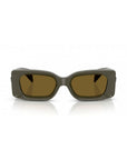 Versace Gray Acetate Sunglasses