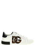 Dolce & Gabbana Multicolor Calfskin Low Top Sneakers