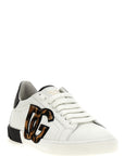 Dolce & Gabbana Multicolor Calfskin Low Top Sneakers