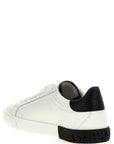 Dolce & Gabbana Multicolor Calfskin Low Top Sneakers