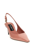 Dolce & Gabbana Multicolor Calfskin Mid Heel Pumps