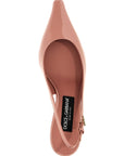 Dolce & Gabbana Multicolor Calfskin Mid Heel Pumps