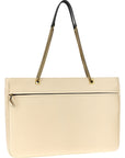 Valentino Garavani Bicolor Lamb Leather Tote Bag
