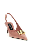 Dolce & Gabbana Multicolor Calfskin Mid Heel Pumps