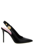Balmain Black Calfskin High Heel Pumps