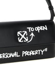 Off-White Bicolor Calfskin Shoulder Bag