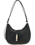 Furla Black Leather Shoulder Bag