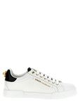 Dolce & Gabbana Bicolor Calfskin Low Top Sneakers