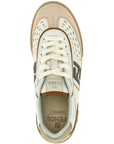Fendi Beige Leather Sneakers