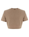 Fendi Brown Cotton T-Shirt
