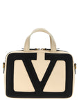 Valentino Garavani Bicolor Lamb Leather Handbag
