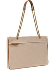 Valentino Garavani Beige Cotton Tote Bag
