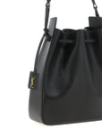 Saint Laurent Bicolor Calfskin Crossbody Bag