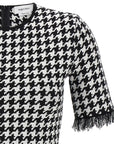 Alexander McQueen Bicolor Viscose Short Dress