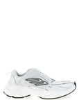 Balenciaga White Cowhide Athletic Sneakers