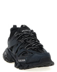 Balenciaga Black Polyethylene Athletic Sneakers