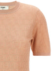 Fendi Multicolor Cotton Short Dress