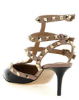 Valentino Garavani Multicolor Lamb Leather Mid Heel Pumps