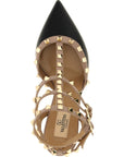 Valentino Garavani Multicolor Lamb Leather Mid Heel Pumps