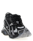 Balenciaga Black Polyethylene Athletic Sneakers