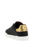 Dolce & Gabbana Black Calfskin Sneakers