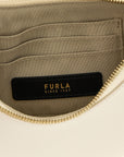 Furla White Leather Shoulder Bag