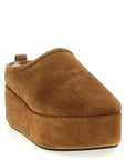 Balenciaga Brown Calfskin Mules