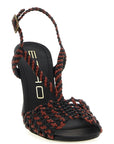 Etro Brown Polyethylene Stiletto Heel Sandals