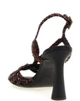 Etro Brown Polyethylene Stiletto Heel Sandals