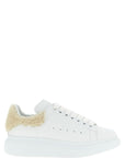 Alexander McQueen Beige Calfskin Chunky Sneakers