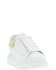 Alexander McQueen Beige Calfskin Chunky Sneakers