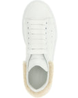 Alexander McQueen Beige Calfskin Chunky Sneakers
