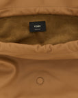 Fendi Beige Lamb Leather Shoulder Bag