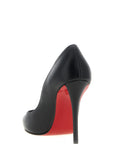 Christian Louboutin Black Lamb Leather High Heel Pumps