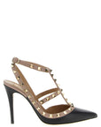 Valentino Garavani Black Lamb Leather High Heel Pumps