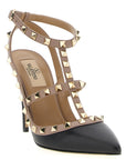 Valentino Garavani Black Lamb Leather High Heel Pumps