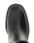 Burberry Black Calfskin Over The Knee