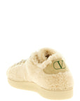 Valentino Garavani Beige Wool Sneakers