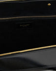 Saint Laurent Black Calfskin Shoulder Bag