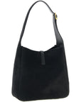 Saint Laurent Black Calfskin Shoulder Bag