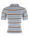 Paco Rabanne Blue Textile T-Shirt