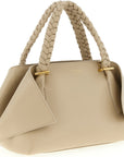 Ferragamo Gray Calfskin Handbag