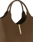 Tod's Brown Calfskin Handbag