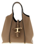 Tod's Beige Calfskin Handbag