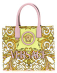 Versace Multicolor Cotton Tote Bag