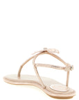 RENE CAOVILLA Multicolor Glass Flat Sandals