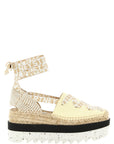 Stella McCartney Bicolor Polyethylene Wedge Sandals