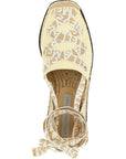 Stella McCartney Bicolor Polyethylene Wedge Sandals