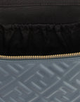 Fendi Blue Lamb Leather Handbag