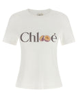 Chloé White Cotton T-Shirt